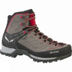 Salewa Mens Mountain Trainer Mid GTX Boot Charcoal / Papavero